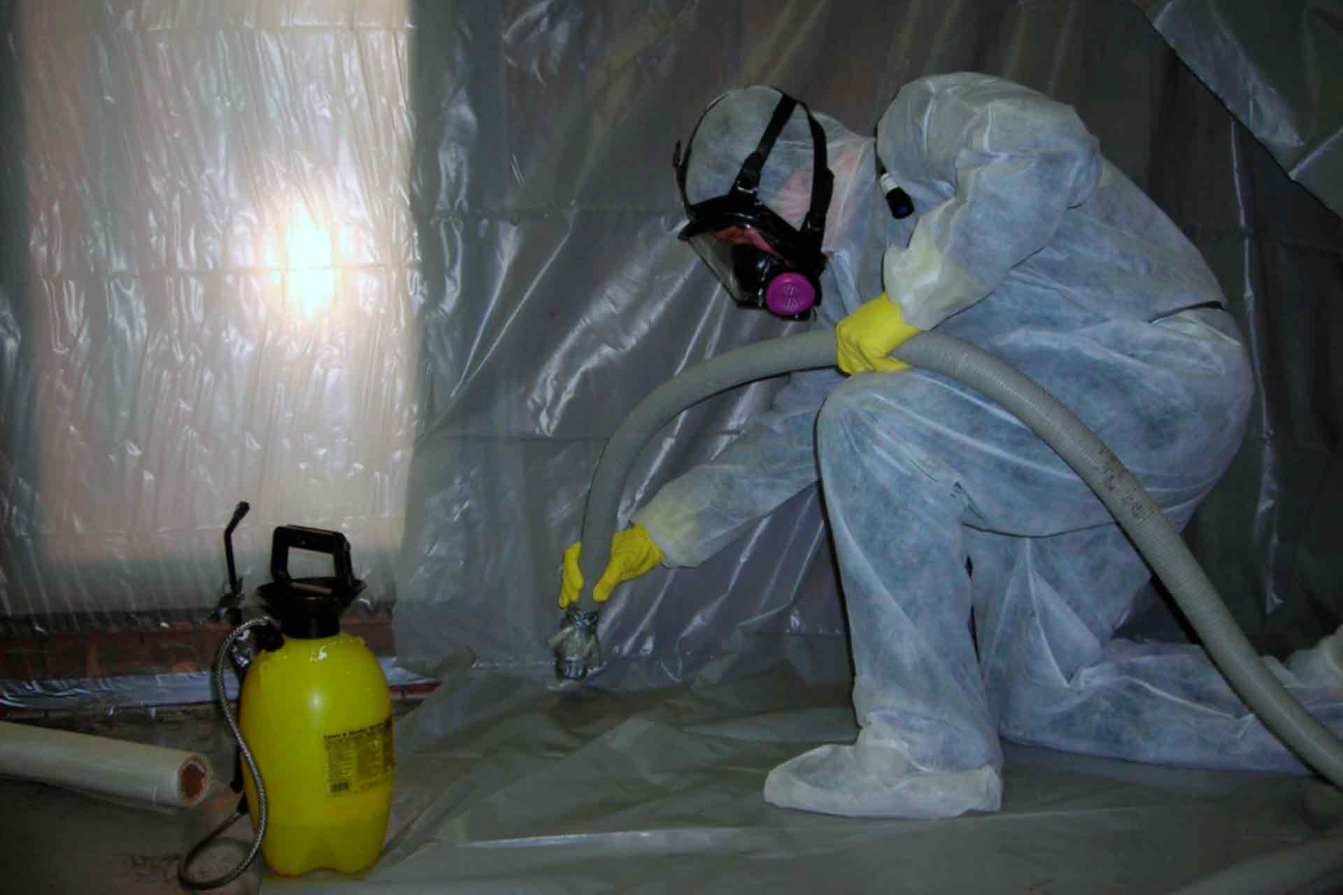 Asbestos sampling and abatement in Okinawa and Tokyo, Japan