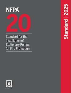 NFPA 20 cover