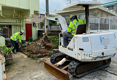 Environmental remediation in Okinawa